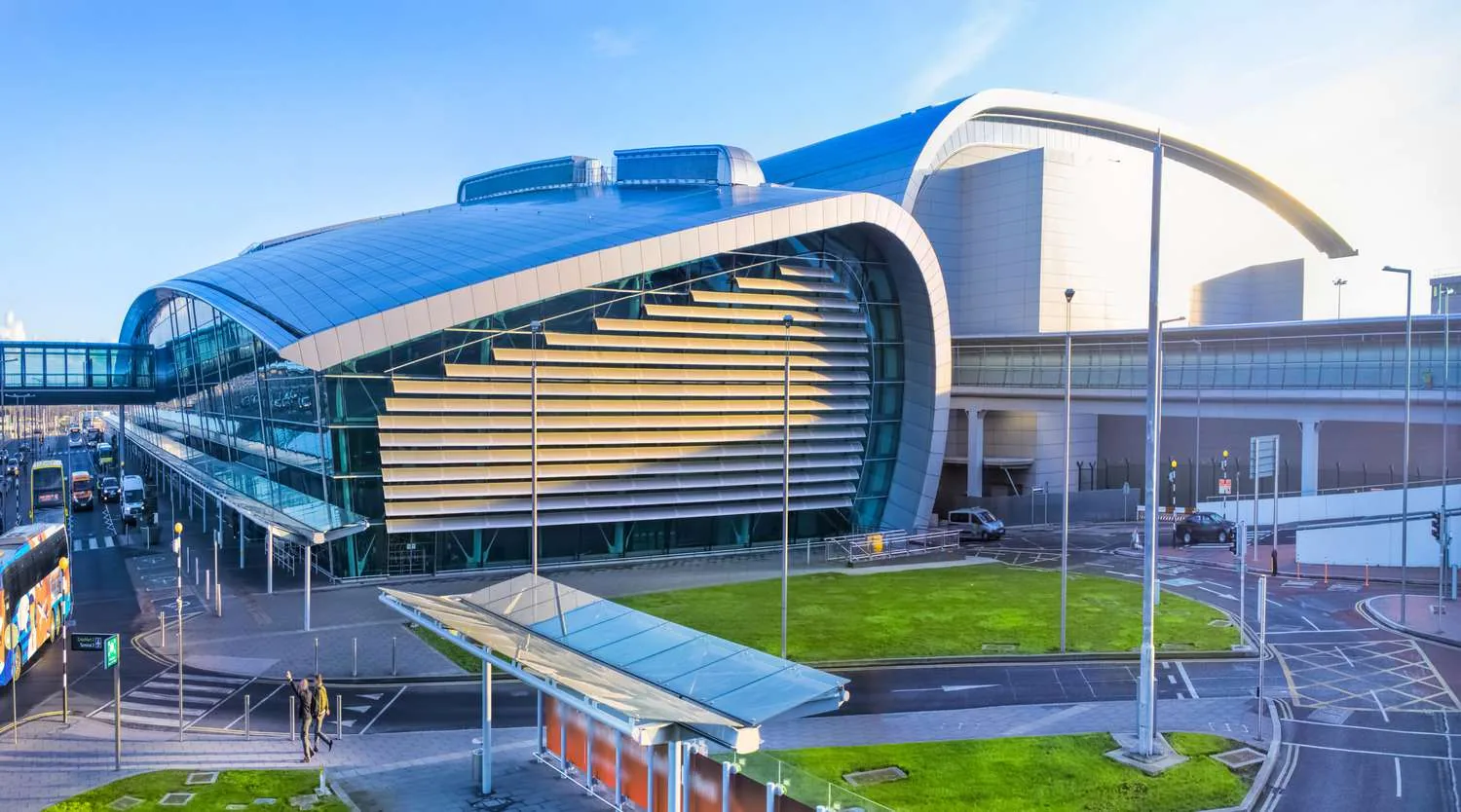 Dublin Airport terminal exterior